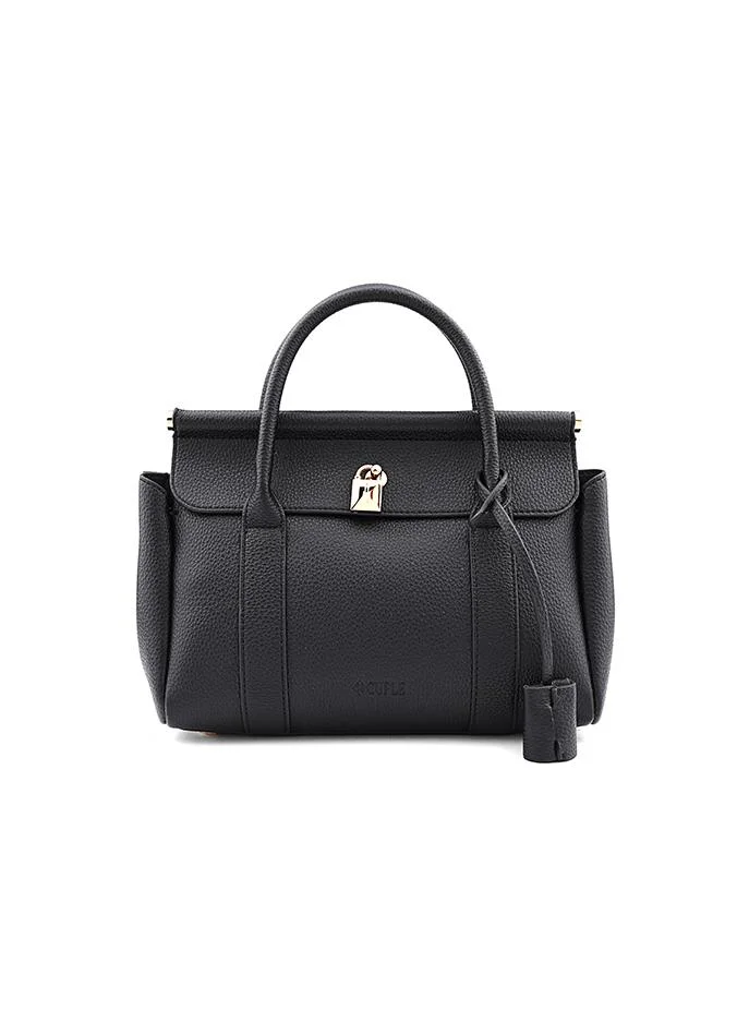 Cuple Women’s Structured Top Handle Shoulder Bag
